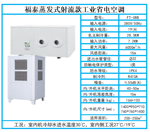 東莞8p蒸發(fā)冷省電空調…